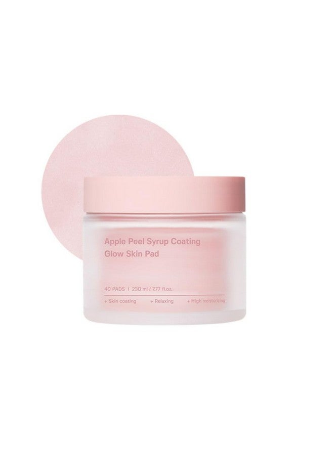 Apple Peel Syrup Coating Glow Skin Pad Facial Exfoliant Blemish & Dead Skin Clearing Pads Moisturize Hydrating Korean Skincare