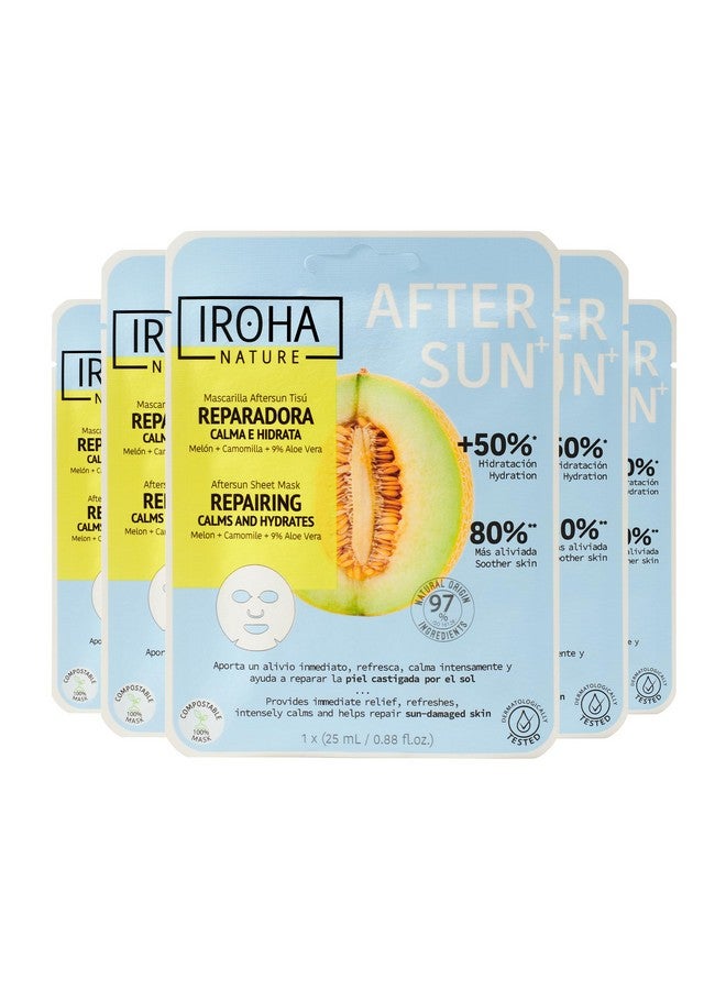 Skin Care Mask To Repair And Soothe After Sun Exposure Pack Of 5 Pieces