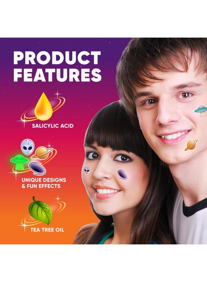 240 Ct Superstar Pimple Patches Galaxy Edition W/Salicylic Acid & Tea Tree Oil Pimple Patches Cute Pimple Patches For Face Pimple Patch Hydrocolloid Acne Patches