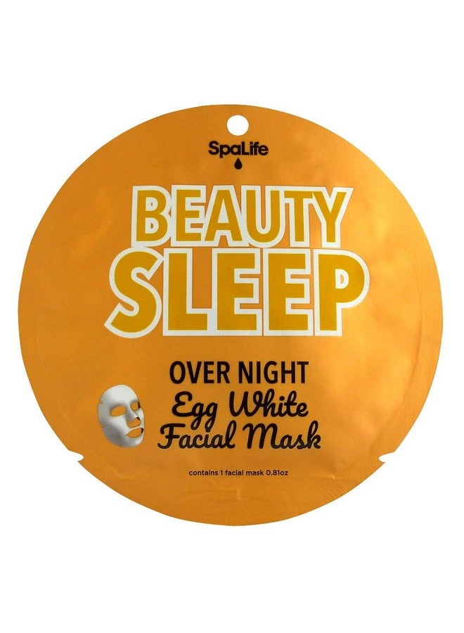 Beauty Sleep Overnight Egg White Facial Mask 10 Count
