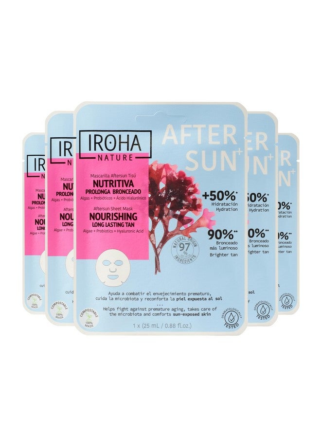 After Sun Skin Care Mask Prolongs Tan Pack Of 5 Pieces