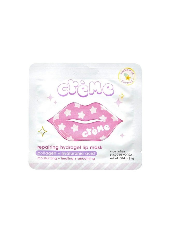 Boba Bears Repairing Hydrogel Lip Mask Lip Masks For Dry Lips Hydrating Lip Mask Lip Patches For Wrinkles Collagen & Hyaluronic Acid