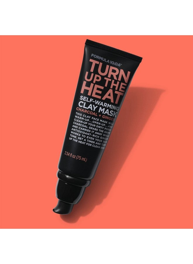 Turn Up The Heat Selfwarming Clay Mask 2.54 Fl Oz Clay Mask That Opens And Cleans Clogged Pores Vegan Parabenfree Sulfatefree & Crueltyfree