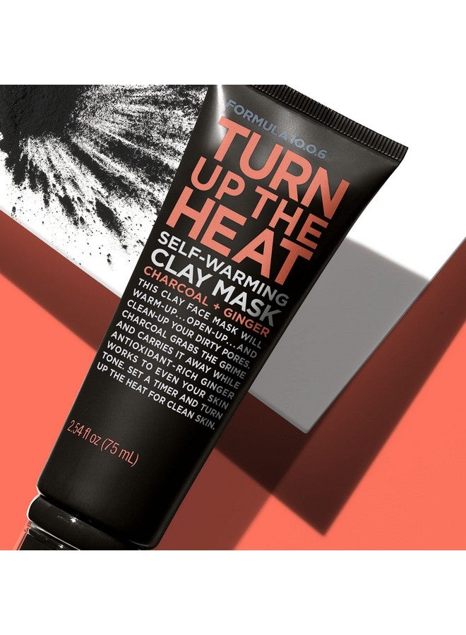 Turn Up The Heat Selfwarming Clay Mask 2.54 Fl Oz Clay Mask That Opens And Cleans Clogged Pores Vegan Parabenfree Sulfatefree & Crueltyfree