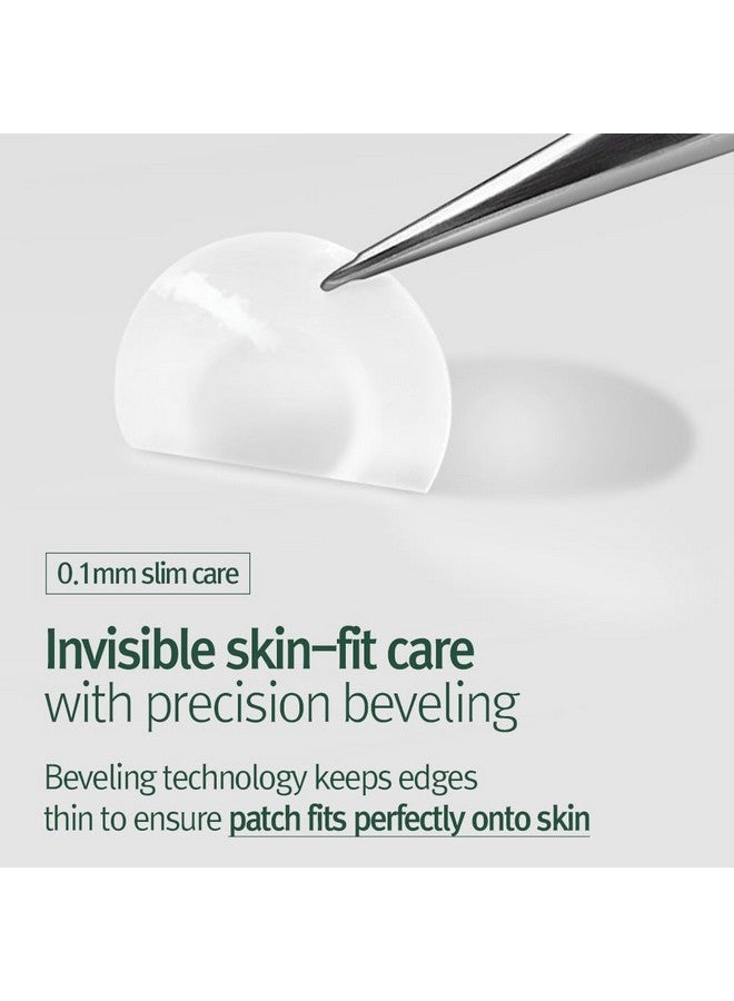 [Pky] Calming Clear Spot Patch (Intensive + Slim Care) Practical 2 Types And Sizes For Various Spots Invisible Zit Cover With Hydrocolloid Korean Skincare (124 Count)