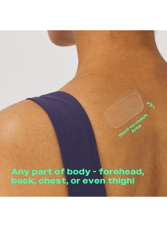 Zitout Fit Large Hydrocolloid Pimple Patches (16 Patches) Vegan Nose Patches For Pores Tea Tree Chin Acne Patches For Face Hydrocolloid Bandages For Acne Fsa & Hsa Acne Treatment