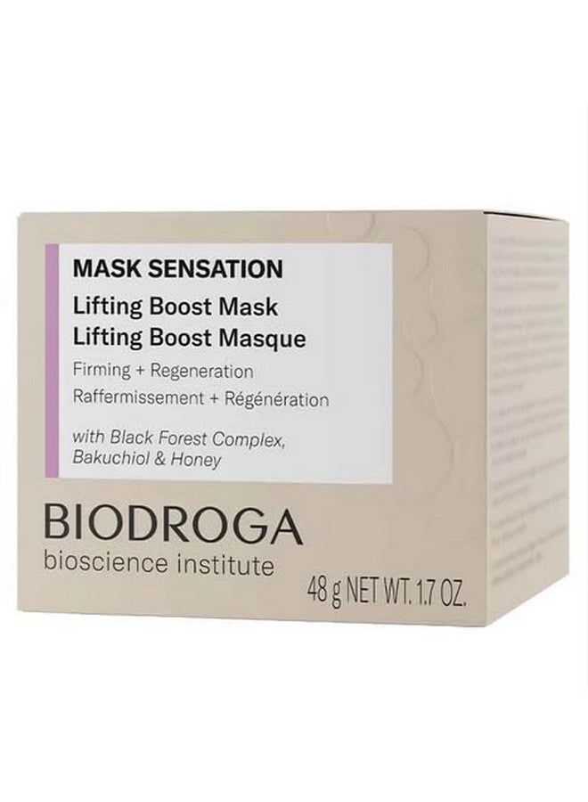 Mask Sensation Lifting Boost Mask (1.7Oz) Anti Aging Firming Energizing Plumping Tightening Effect With Black Forest Complex Made In Germany For Normal Mature & Sensitive Skin