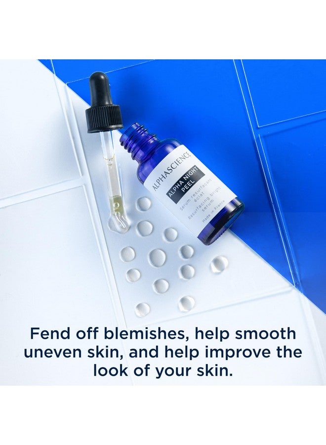 Alpha Night Peel Unifying Resurfacing Serum Helps Smooth Uneven Skin For Oily & Acne Prone Skin And Fine Lines And Wrinkles 30 Ml / 1 Fl. Oz.