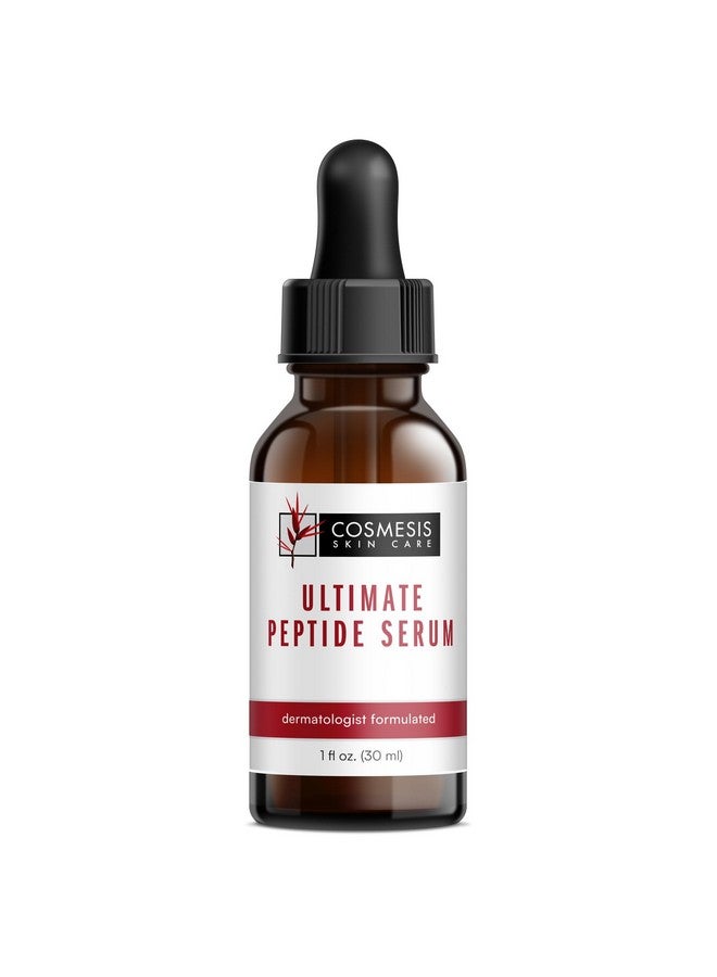 Ultimate Peptide Serum Reduce Wrinkles & Renew Skin With Sea Fennel & Date Palm Extracts Clinically Proven Growth Factors Cosmesis