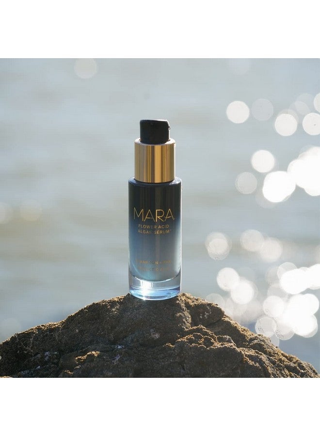 Natural Plankton + Pha Flower Acid Algae Face Serum Nontoxic Plantbased Skin Care Exfoliate + Renews The Skin While Targeting Fine Line + Pores (1 Oz 30 Ml)