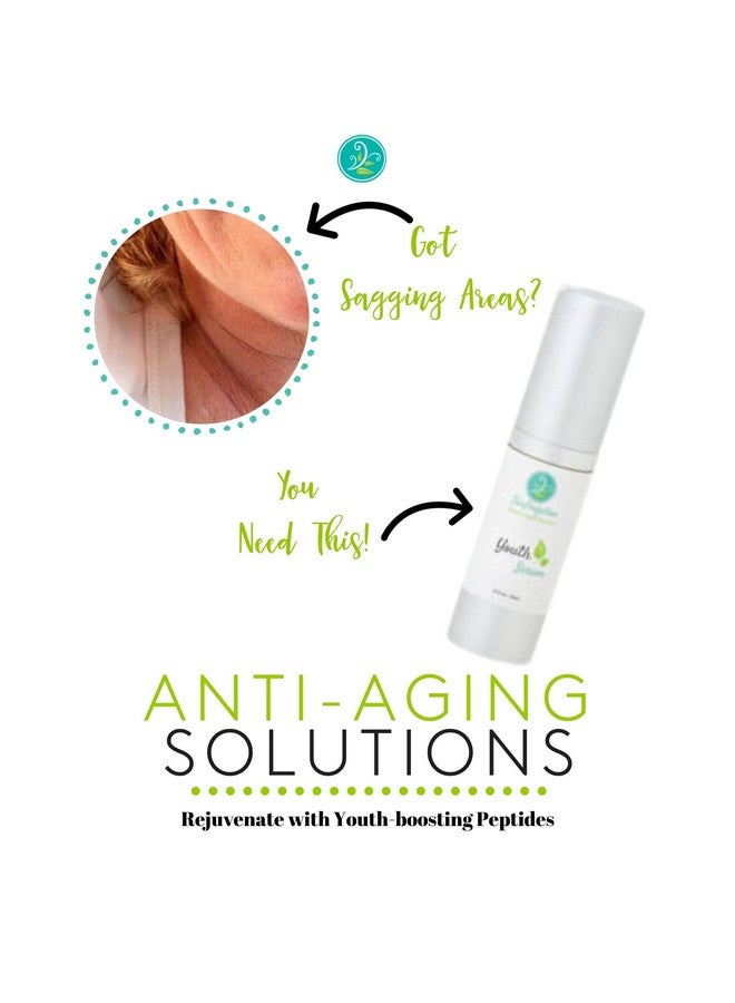 Youth Serum Collagen Peptide Booster Antiaging Tightening Treatment Hyaluronic Acid Relistase Matrixyl 3000 Regu Age Syncoll Teprenone Homeostatine Spin Trap Skin Perfection .5 Oz