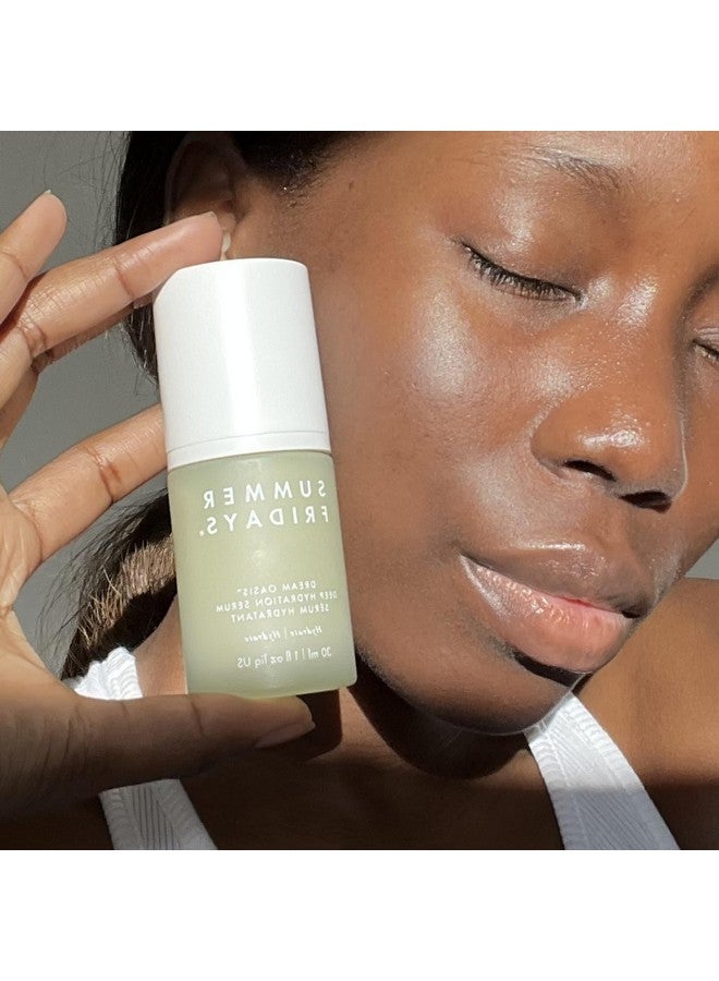 Dream Oasis Serum Hydrating Serum With Hyaluronic Acid Glycerin & Squalane Helps Soothe Skin And Improve The Appearance Of Fine Lines & Wrinkles (1 Fl Oz)