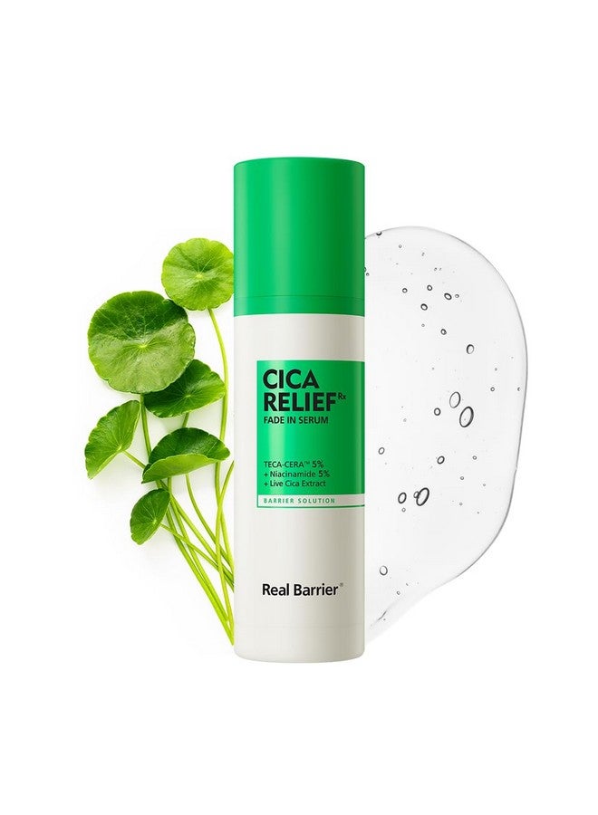 Cica Relief Rx Fade In Serum 50Ml 1.69 Fl. Oz. Calming & Skin Recovery Face Serum Instant Relief From Skin Irritation Moisturizing & Soothing Serum For Sensitive Skin Korean Skincare