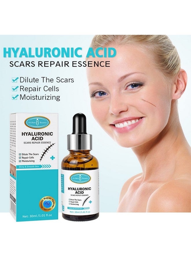 Hyaluronic Acid Scars Repair Essence Repair Cells Serum Moisturizing Essential Oil Skin Scar Removal Nourish Hydrate 30Ml/1.01Fl.Oz