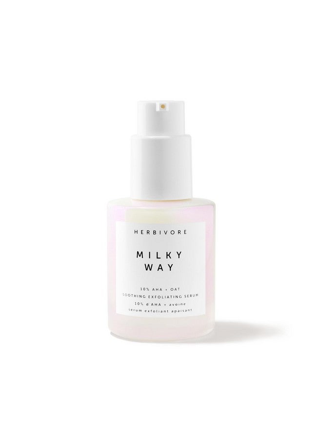 Milky Way 10% Aha + Oat Soothing Exfoliating Serum With Ceramides & Hyaluronic Acid For Skin Hydration 30Ml