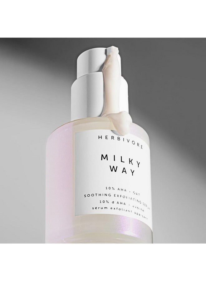 Milky Way 10% Aha + Oat Soothing Exfoliating Serum With Ceramides & Hyaluronic Acid For Skin Hydration 30Ml