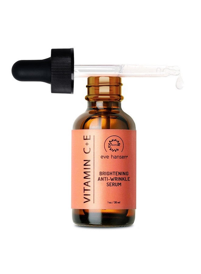 Vitamin C Serum For Face 76% Organic Antioxidant Brightening Facial Serum With Hyaluronic Acid Vitamin E And Aloe Vera Reduce Appearance Of Wrinkles Fine Lines Dark Spots (1 Oz)