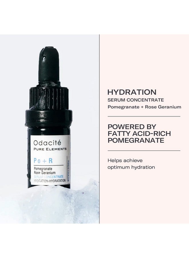 Odacité Hydrating Serum Concentrate With Pomegranate & Rose Geranium For Hydration & Glow Hydrating & Nourishing Antiaging Facial Oil Concentrate Enhance Skins Moisture Barrier 0.17 Fl. Oz