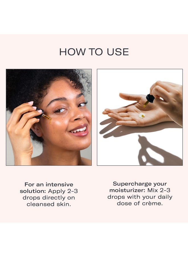 Odacité Hydrating Serum Concentrate With Pomegranate & Rose Geranium For Hydration & Glow Hydrating & Nourishing Antiaging Facial Oil Concentrate Enhance Skins Moisture Barrier 0.17 Fl. Oz
