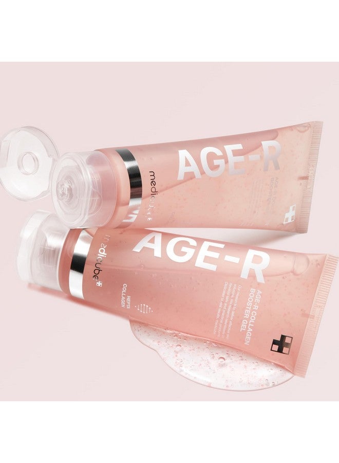 Ager Collagen Booster Gel Serum For Skin Care Devices Filled With Collagen Radiance Capsules Visible Skin Elasticity And Moisturizing Care Hypoallergenic Korean Skin Care