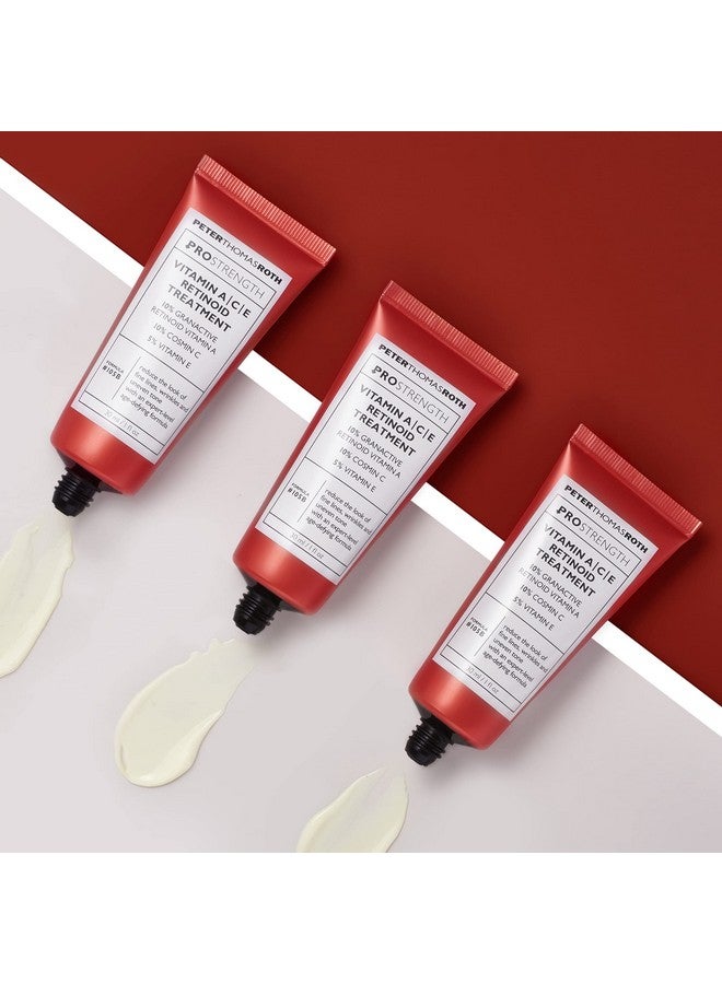 Pro Strength Vitamin Ace Retinoid Treatment For Fine Lines Wrinkles And Uneven Tone Antiaging And Brightening Cream With Vitamins A C And E