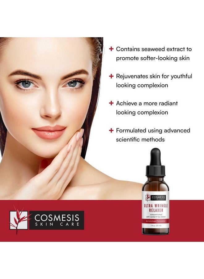 Ultra Wrinkle Relaxer Rejuvenating Serum Smooth Skin With Hexapeptide & Antioxidant Tea Extracts 1Oz By Cosmesis