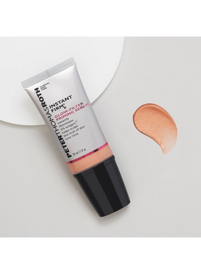 Instant Firmx Glowfilter Priming Serum Illuminating And Firming Serum Helps Sculpt The Look Of Skin Over Time Blends Onto All Skin Tones