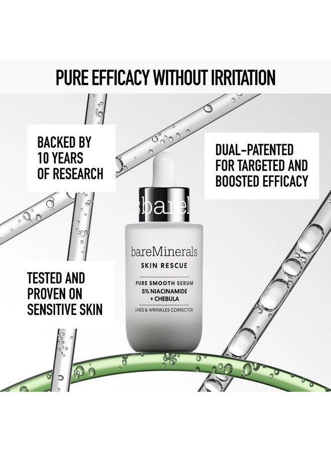 Skin Rescue Pure Moisture Face Serum Formulated With 1% Pga + Plant Algae Hydrates + Boosts Radiance Sensitive Skin Safe