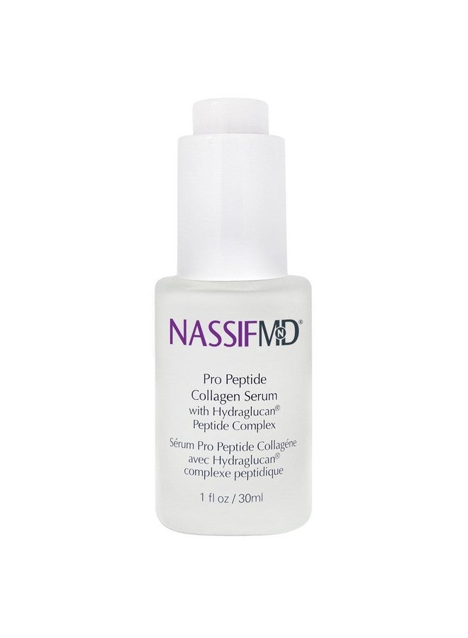 Nassifmd Pro Peptide Collagen Serum Peptide Serum Textured Skin Treatment Fine Lines And Wrinkles Treatment Anti Aging Serum Firms And Smooths Skin