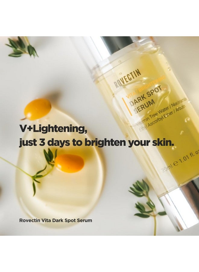 Vita Dark Spot Serum For Clearing Blemish And Evening Skin Tone Rich Vitamin C Brightening Hydrating For Dry Sensitive Normal Oily Skin Vegan Kbeauty (1.01 Fl. Oz 30Ml)