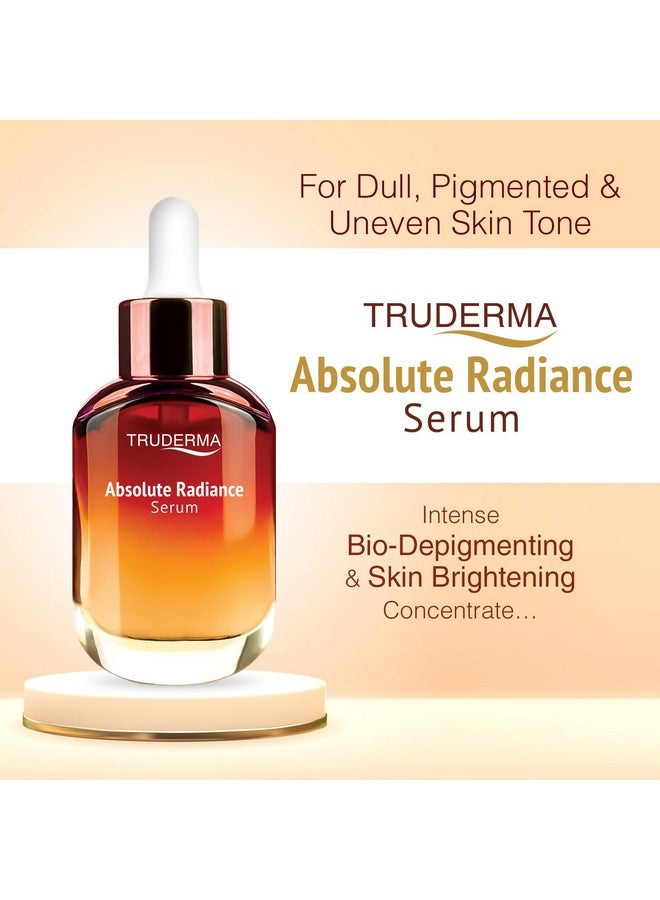 Truderma Absolute Radiance Serum Intense Bioactive Depigmenting & Skin Lightening Concentrate 30Ml