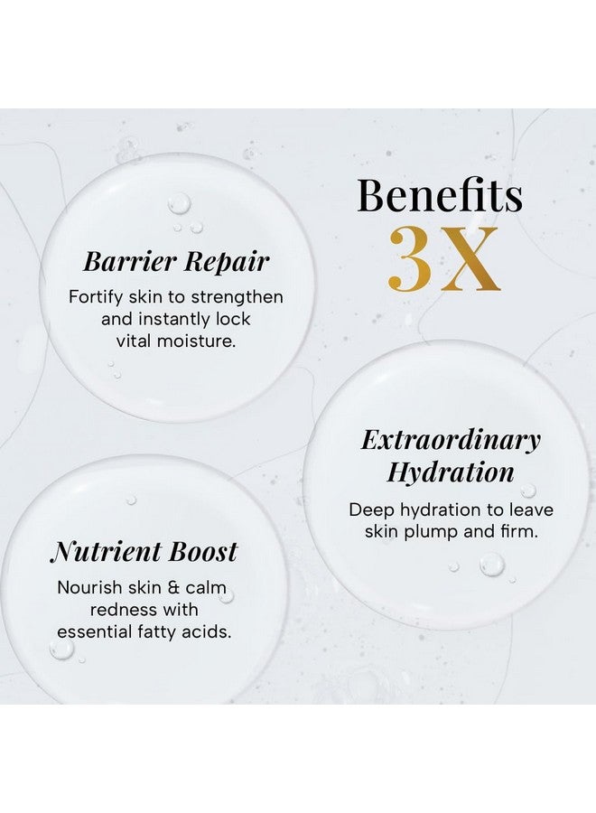 Barrier Repairing & Hydrating Advanced Booster Serum With 2% Hyaluronic Acid 2% Ceramides 3% Marine Extracts For Instant Hydration Repairs Damaged Skin Barrier 30 Ml