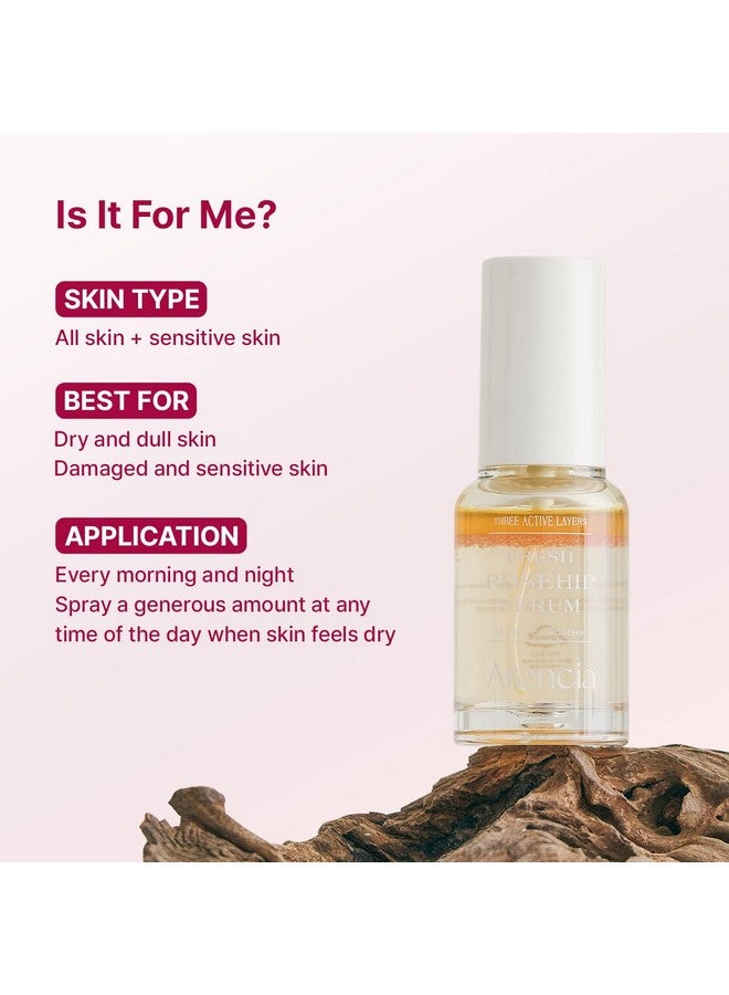 Fresh Rosehip Spray Serum Mist Antiaging Deep Hydration Anti Wrinkle All In One Care Korean Skincare
