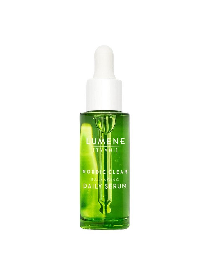 Nordic Clear [Tyyni] Balancing Daily Serum Hydrating Niacinamide Serum For Oily Combination & Acneprone Skin Helps To Reduce The Appearance Of Pores And Redness (1 Fl Oz)