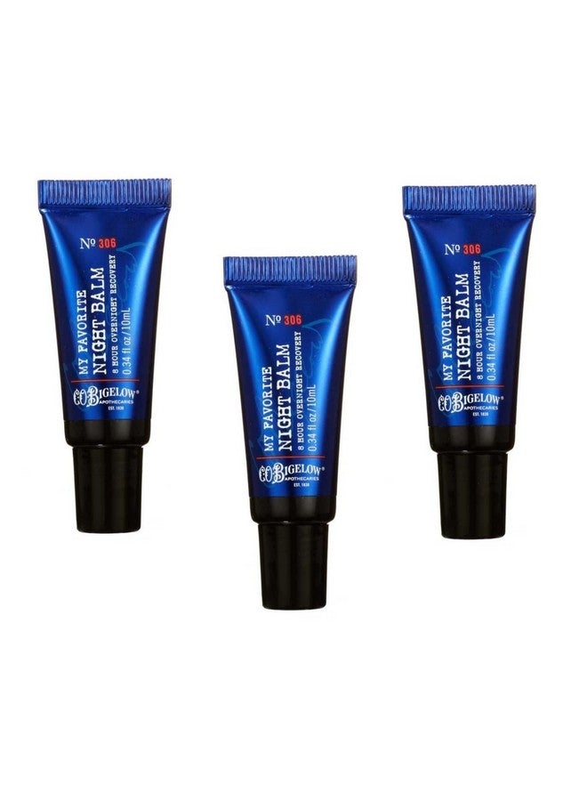 Lot Of 3 C.O. Bigelow My Favorite Night Balm No 306 .34 Oz