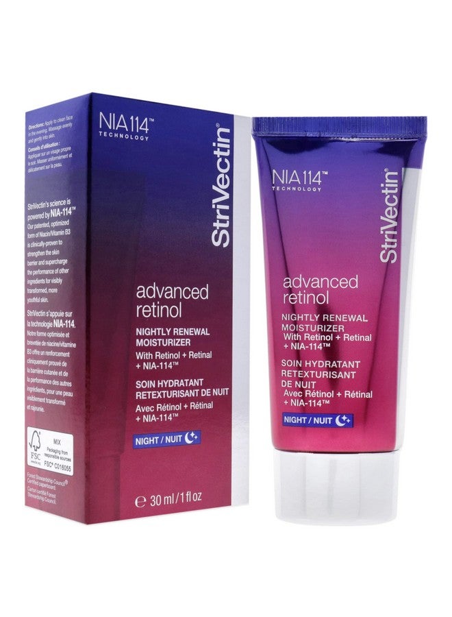 Advanced Retinol Intensive Night Moisturizer 1.1 Fl Oz