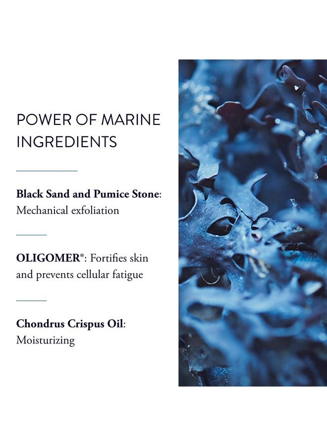 Marine Scrub Creamy Exfoliant Face Wash Hydrating Facial Scrub To Refine Skin Texture Gentle Exfoliator & Cleanser For Face & Neck Reveal Clearer Softer Skin 50Ml