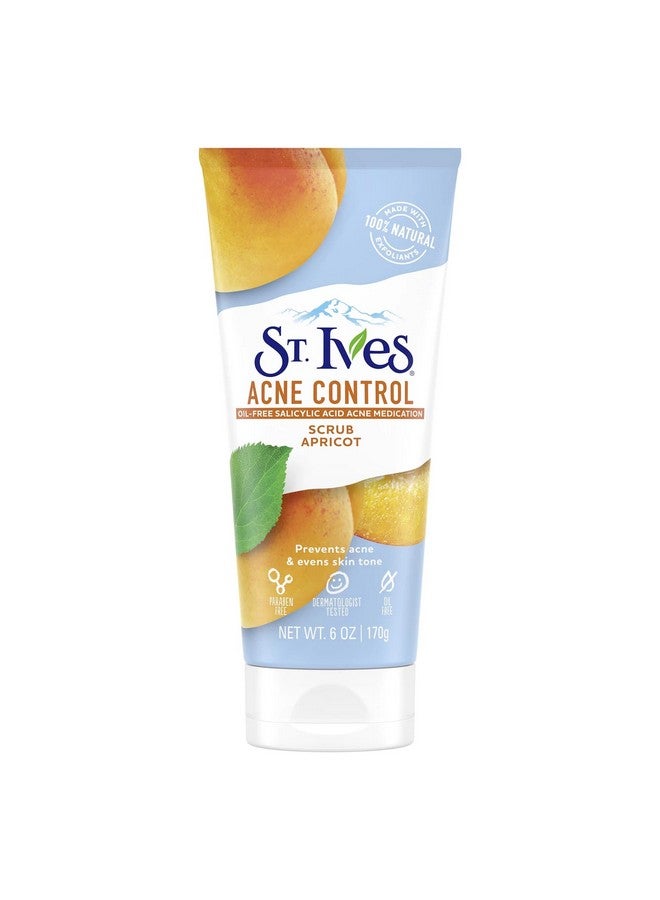 Naturally Clear Apricot Scrub Blemish Control 6 Oz (Pack Of 5)