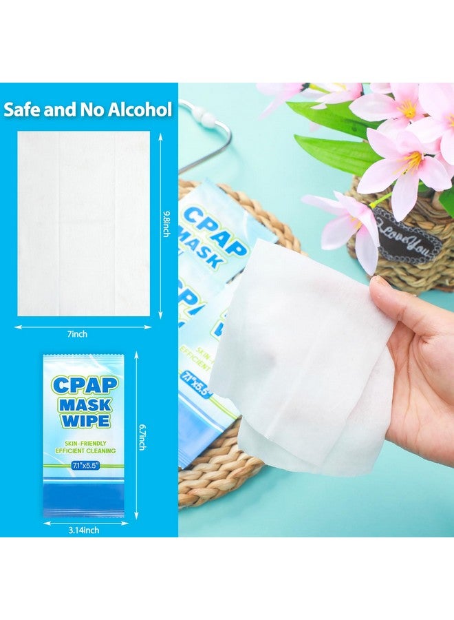 200 Pcs Mask Wipes Cleaner Moist Unscented Wipes Towelettes With Aloe Vera Disposable Individually Wrapped Cleaning Wipes For Travel Full Face