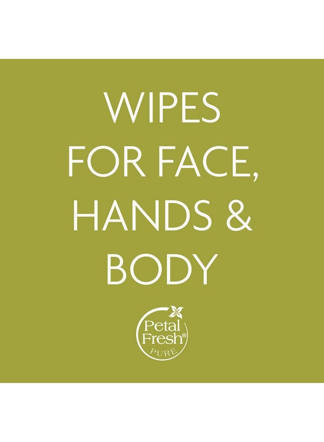Softening & Protecting Avocado & Olive Oil Makeup Removing Cleansing Towelettes Gentle Face Wipes Daily Cleansing Vegan And Cruelty Free 60 Count