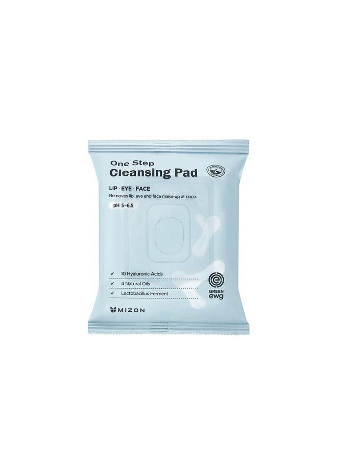 One Step Cleansing Pad Low Ph Cleansing Wipes For Face (30Ea) With Hyaluronic Acid And Probiotics