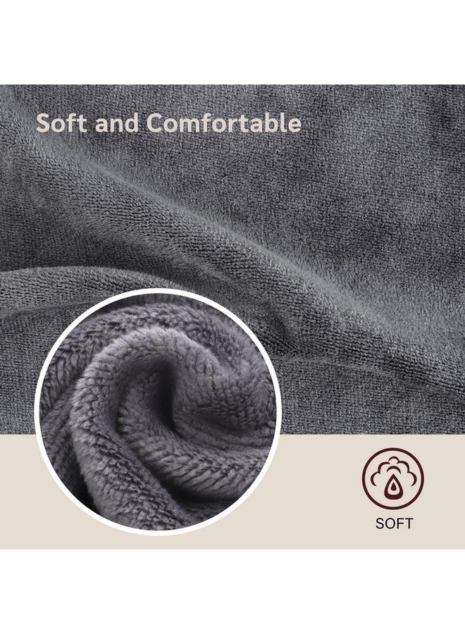 Makeup Remover Cloth 12 X 12 Inch Reusable Makeup Remover Towels For Washing Face 6 Pack Washable Microfiber Face Cloth Fast Drying Washcloth Grey