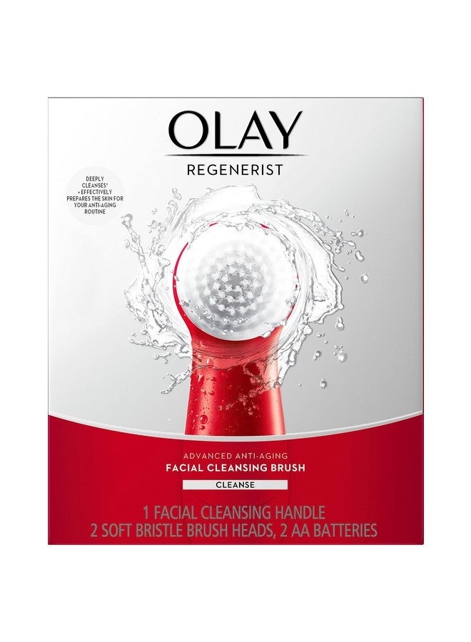 Facial Cleansing Brush Regenerist Face Exfoliator With 2 Brush Heads