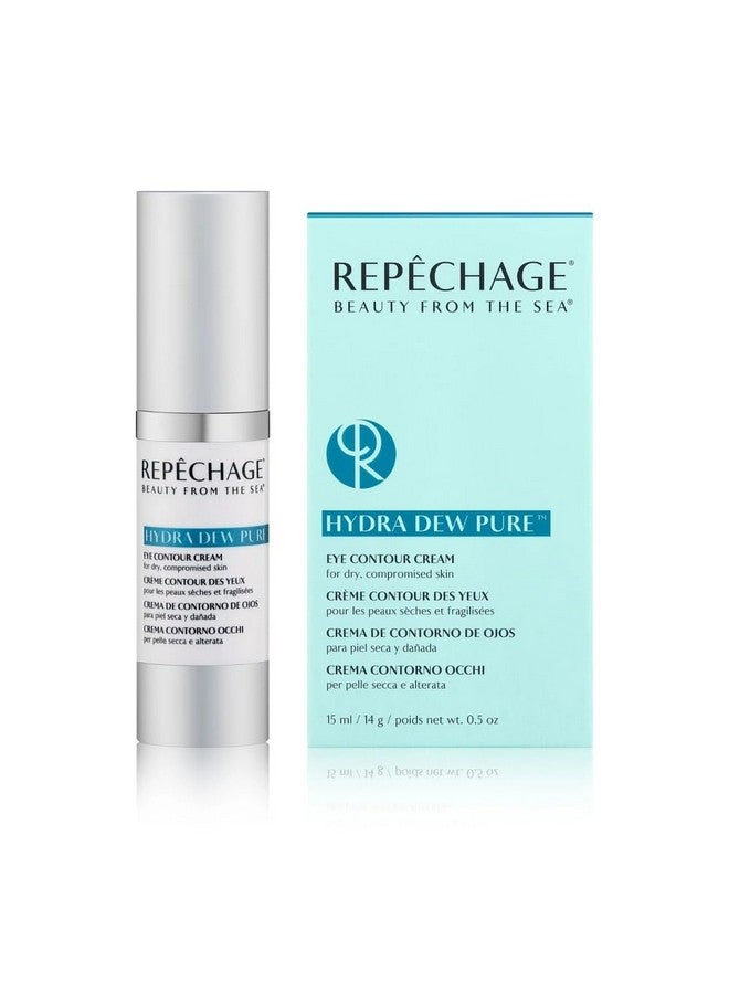 Hydra Dew Pure Eye Contour Cream Lightweight Natural Eye Cream 30 Ml / 28 G / Poids Net Wt. 1.0 Oz