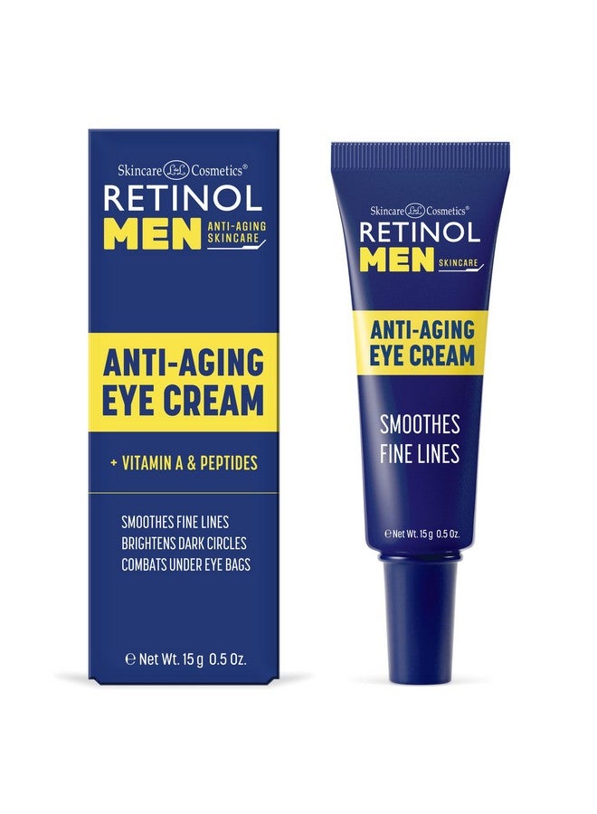 Retinol Men’S Eye Cream The Original Retinol Eye Treatment For Men Targets Undereye Area To Reduce Puffiness & Dark Circles Boost Hydration & Drastically Minimize The Visible Signs Of Aging