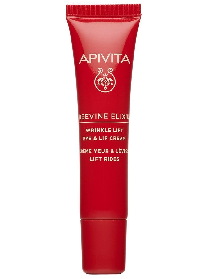 Beevine Elixir Wrinkle Lift Eye & Lip Cream Advanced Line Reduction & Collegan Boost With Polyphenols Marine Biotech Active & Goji Berry 0.51 Oz