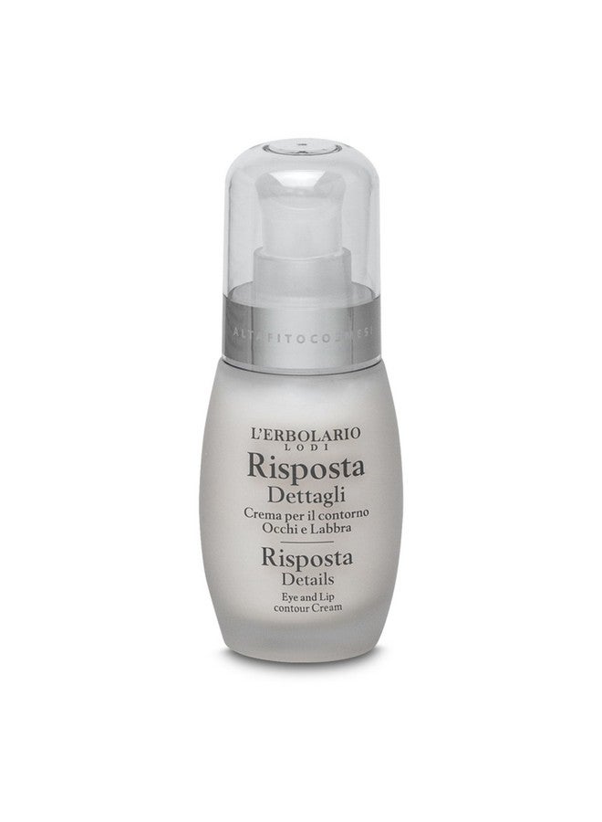 Lerbolario Risposta Details Eye And Lip Contour Cream 1 Oz Firming Eye Cream With Shea Butter Moisturizing And Nourishing Crueltyfree