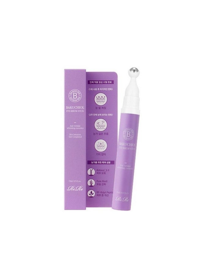 Bakuchiol+Galactomyces Eye Serum Stick For Concerns About Wrinkles Around The Eyes Skin Irritaion Test Completed All Skin Type Airless Pump 0.5 Fl.Oz.(15Ml)