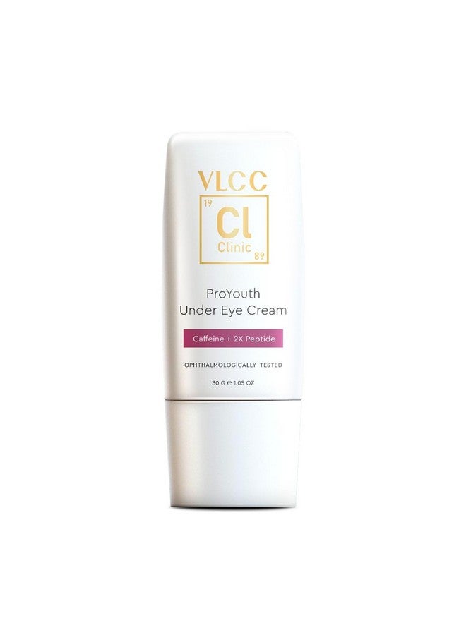 Clinic Proyouth Under Eye Cream 30G Dermatologically & Ophthalmologically Tested Formulated By Experts Antiaging Hydration Brightening Softens Lines Under Eyes