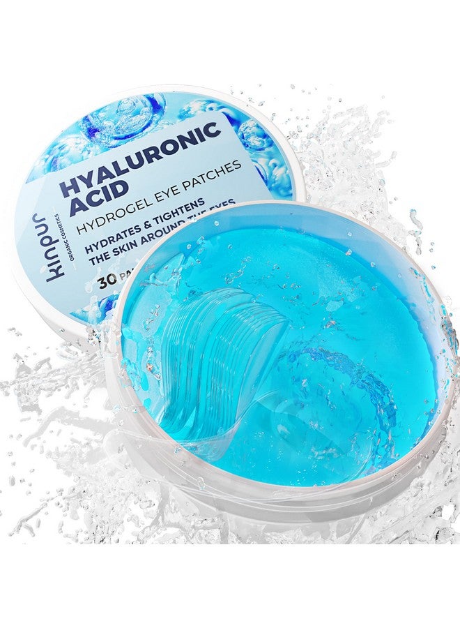 Under Eye Patches For Puffy Eyes Hyaluronic Acid And Collagen Under Eye Mask For Eye Bags Dark Circles Fine Lines Deep Skin Moisturizing 30 Pairs American Quality
